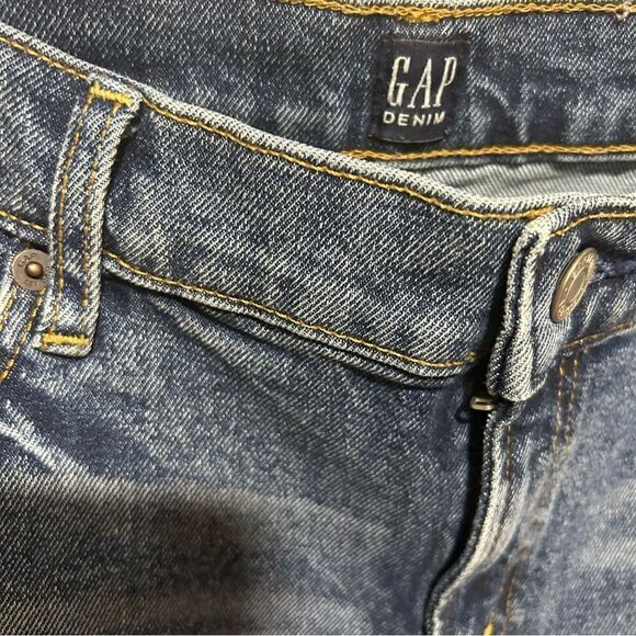 Gap Patchwork True Skinny Jeans with raw hem - Picture 7 of 12